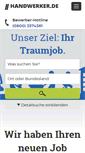 Mobile Screenshot of handwerker.de